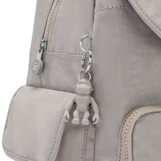 Kipling City Pack Backpacks Grey Gris | AU 1524IL